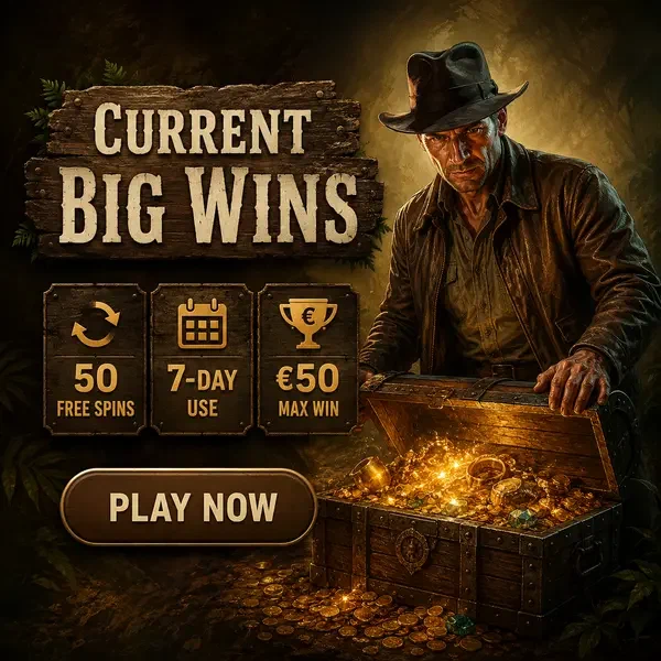 Adventurer opening no deposit bonus treasure chest at Current Jackpotraider No Deposit Value
